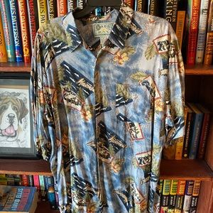 Vintage Hana Bay Men Shirt Size XL